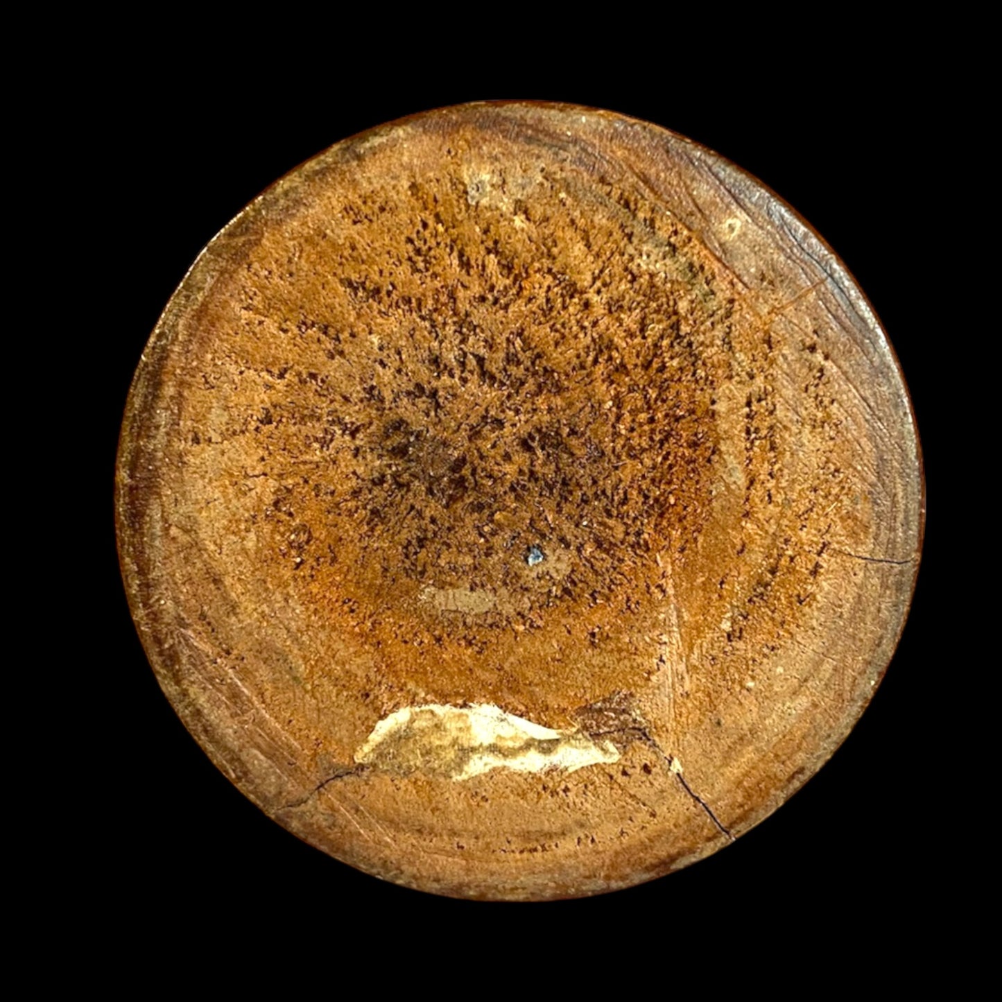 Midcentury Pacific Hardwood Carved Vase