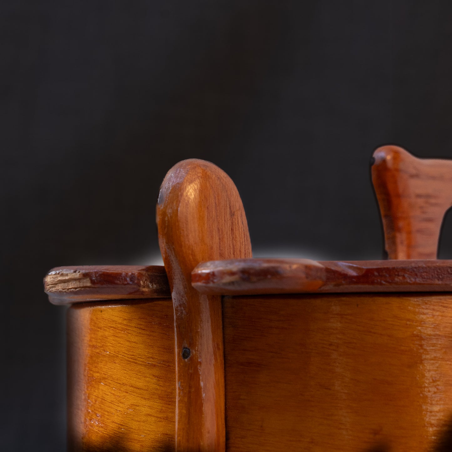 Early 20th-Century Swedish Bentwood Lunch Carrier