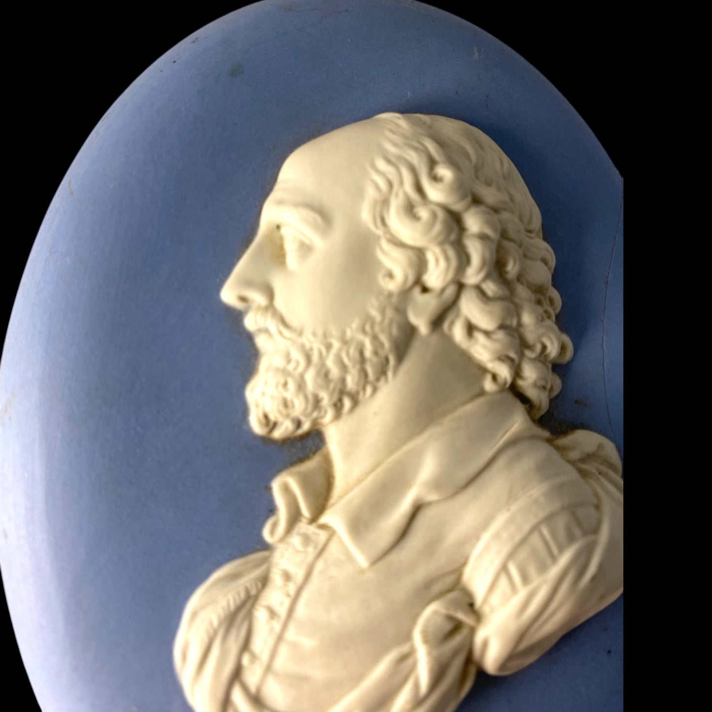 Vintage Wedgwood Shakespeare Silhouette Plaque
