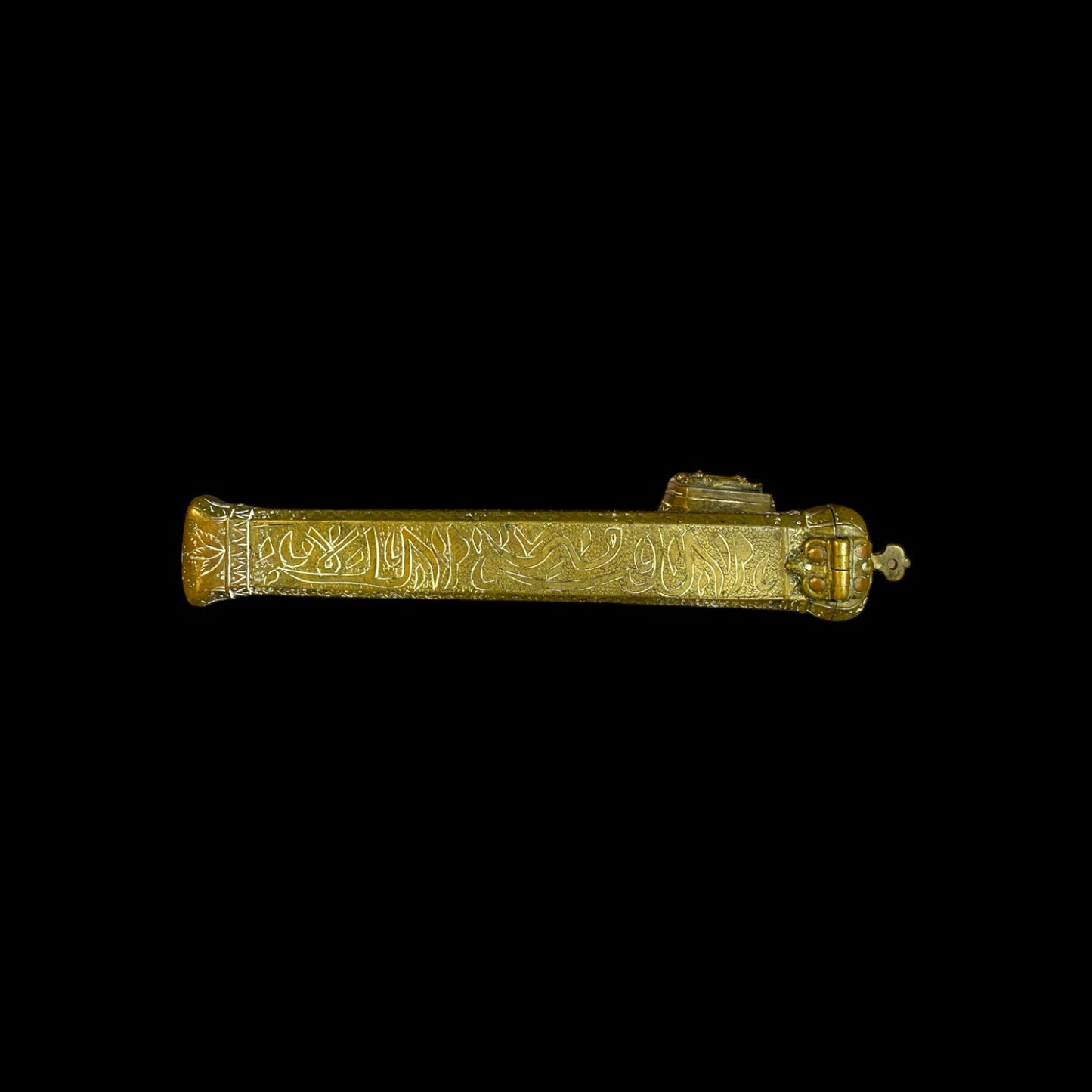 1857 Arab-Armenian Qalamdan - Calligraphy Tool