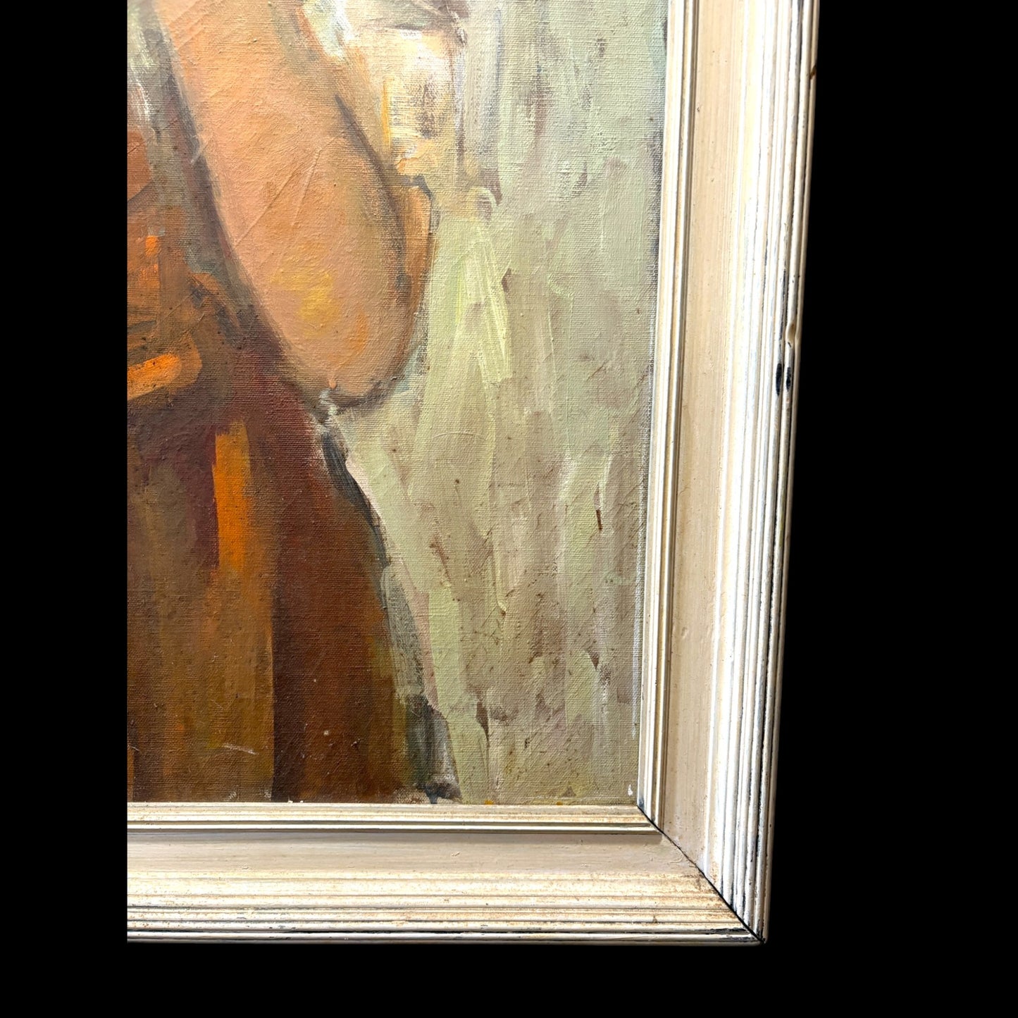 1957 Self-Portrait by Dori Starkey - Oil on Board