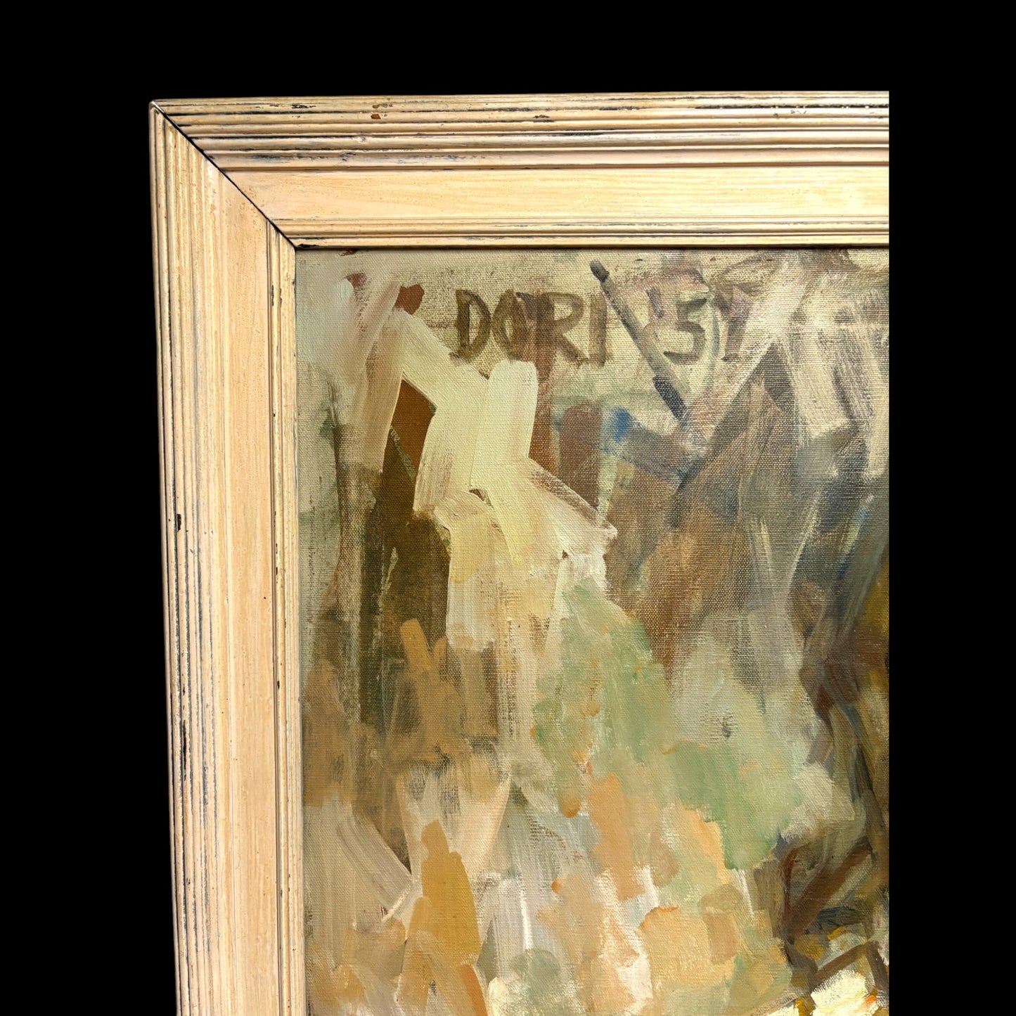 1957 Self-Portrait by Dori Starkey - Oil on Board