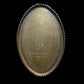 Ottoman Brass Tray - Hand-Hammered Mosque Design