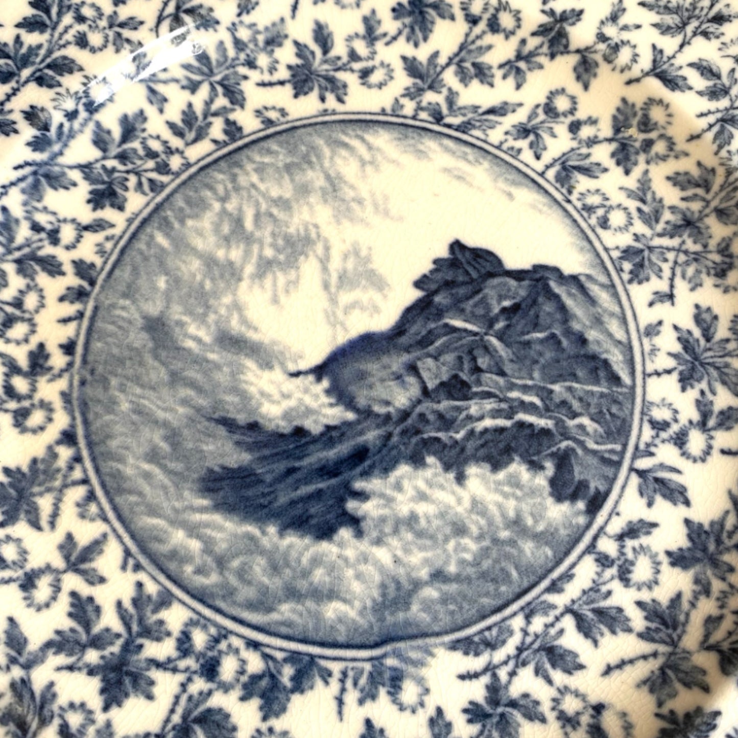 Old Man of the Mountain Wedgwood Plate