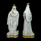Antique Jacob Petit Porcelain Sultan & Sultana Perfume Bottles
