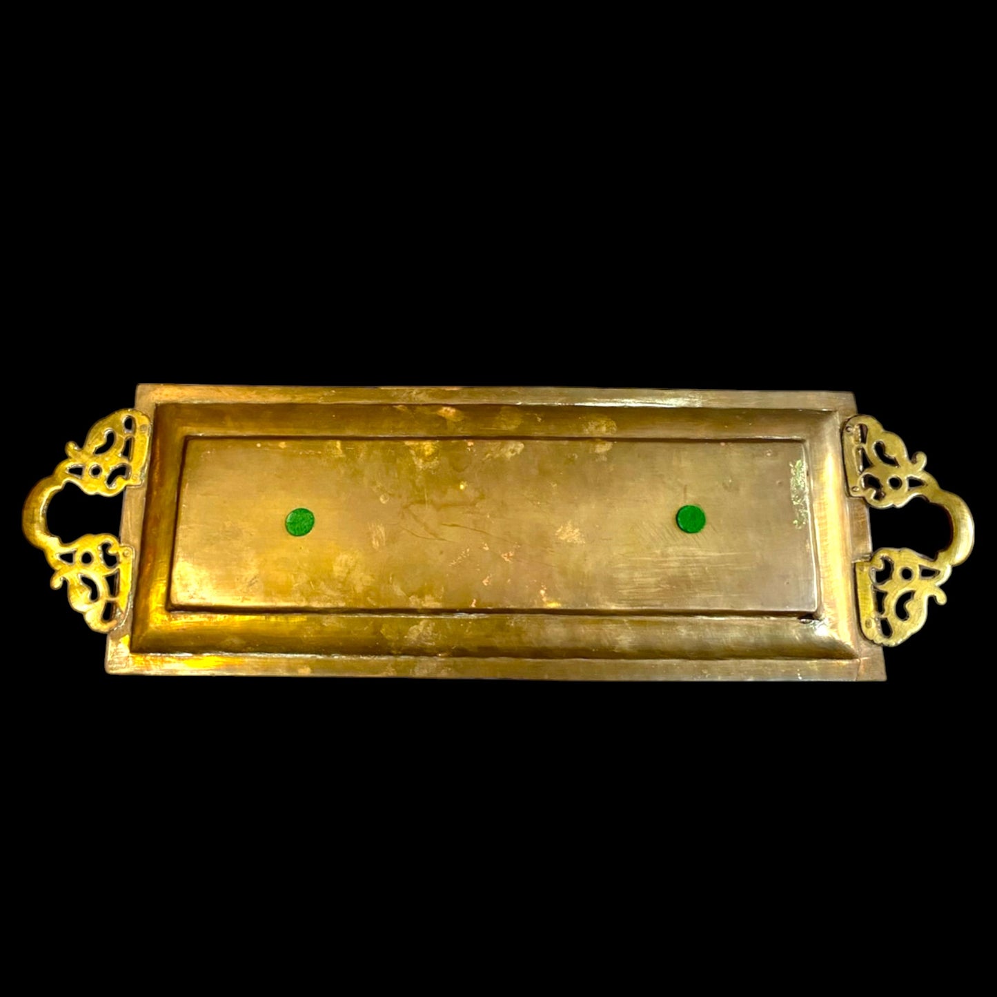 Midcentury Indian Wedding Scene Champagne Tray