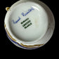 Giraud Limoges Gold Pot de Creme Set - 6 Cups & Tray
