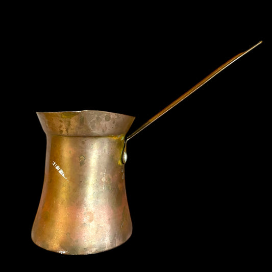 Antique Turkish Copper Rakwe - Coffee Brewing Pot