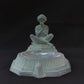 Austrian Cold-Painted Bronze Orientalist Ashtray with Seated Yogi
