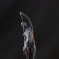 Art Deco Bronze Male Nude with Crescent  on Stepped Base