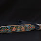 Qajar Lacquered Qalamdan with Seated Women and Wine Motif