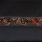 Floral Lacquered Qalamdan with Naturalistic Botanical Painting