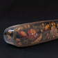 Floral Lacquered Qalamdan with Naturalistic Botanical Painting