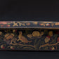 Floral Lacquered Qalamdan with Naturalistic Botanical Painting
