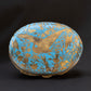 Antique 19th Century French Enamel Jewelry Box with Ormolu Detailing