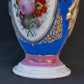 French Pink Floral Porcelain Veilleuse Vase