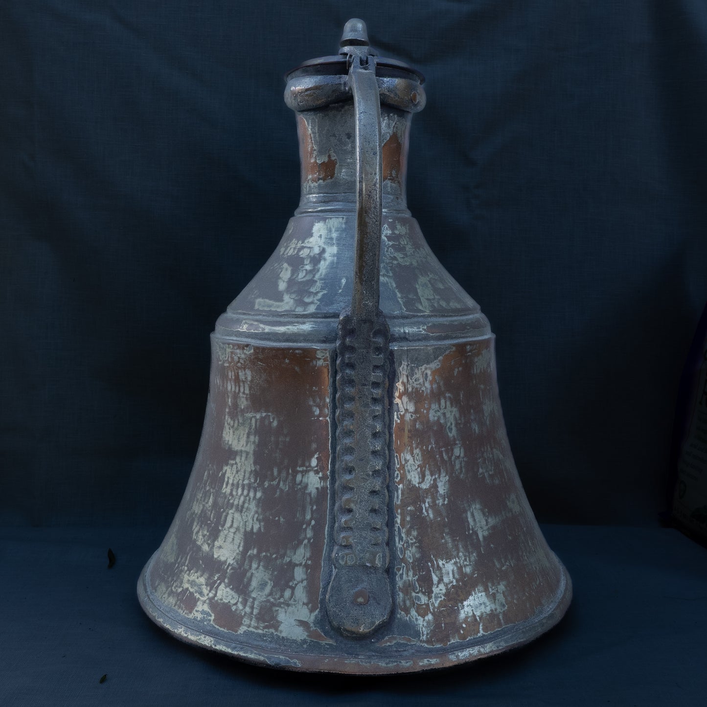 Ottoman Copper Water Jug with Bell-Shaped Base
