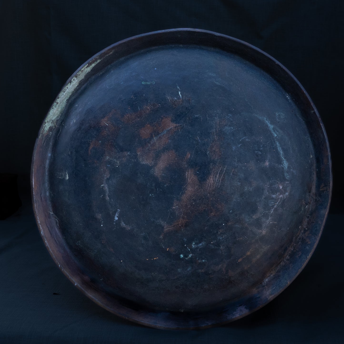 Ottoman Copper Water Jug with Bell-Shaped Base