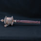Tibetan Copper and Brass Prayer Wheel with Wood Handle