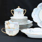 Early 20th-Century French Breakfast Porcelain Service