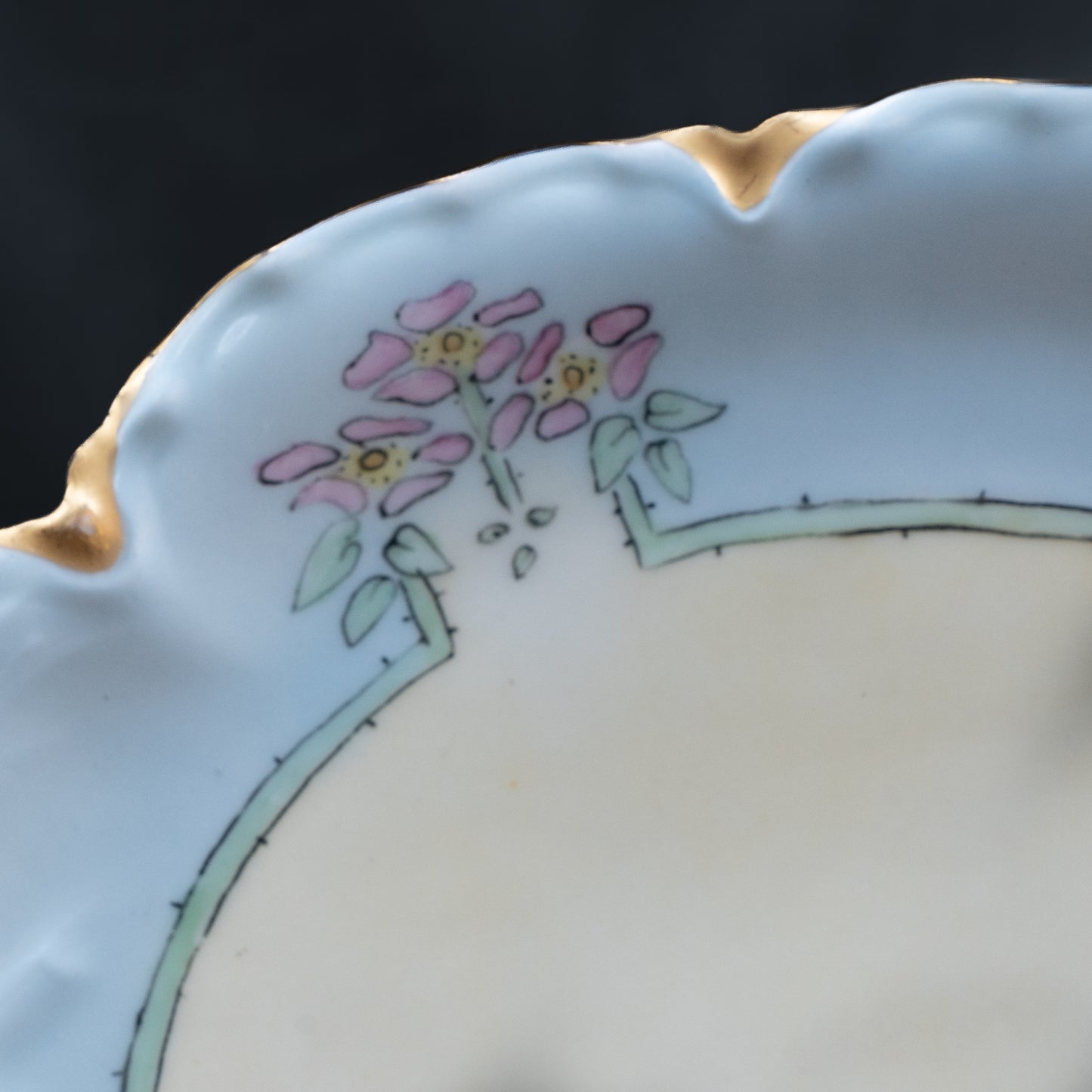 Early 20th-Century French Breakfast Porcelain Service