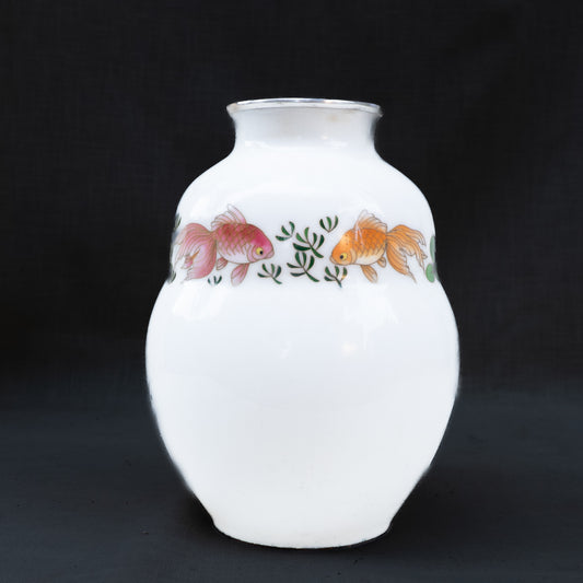 Meiji-Era Japanese Cloisonné Vase in the Style of Ando Jubei
