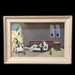 1980s Lounging Arabs Gouache