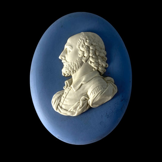Vintage Wedgwood Shakespeare Silhouette Plaque