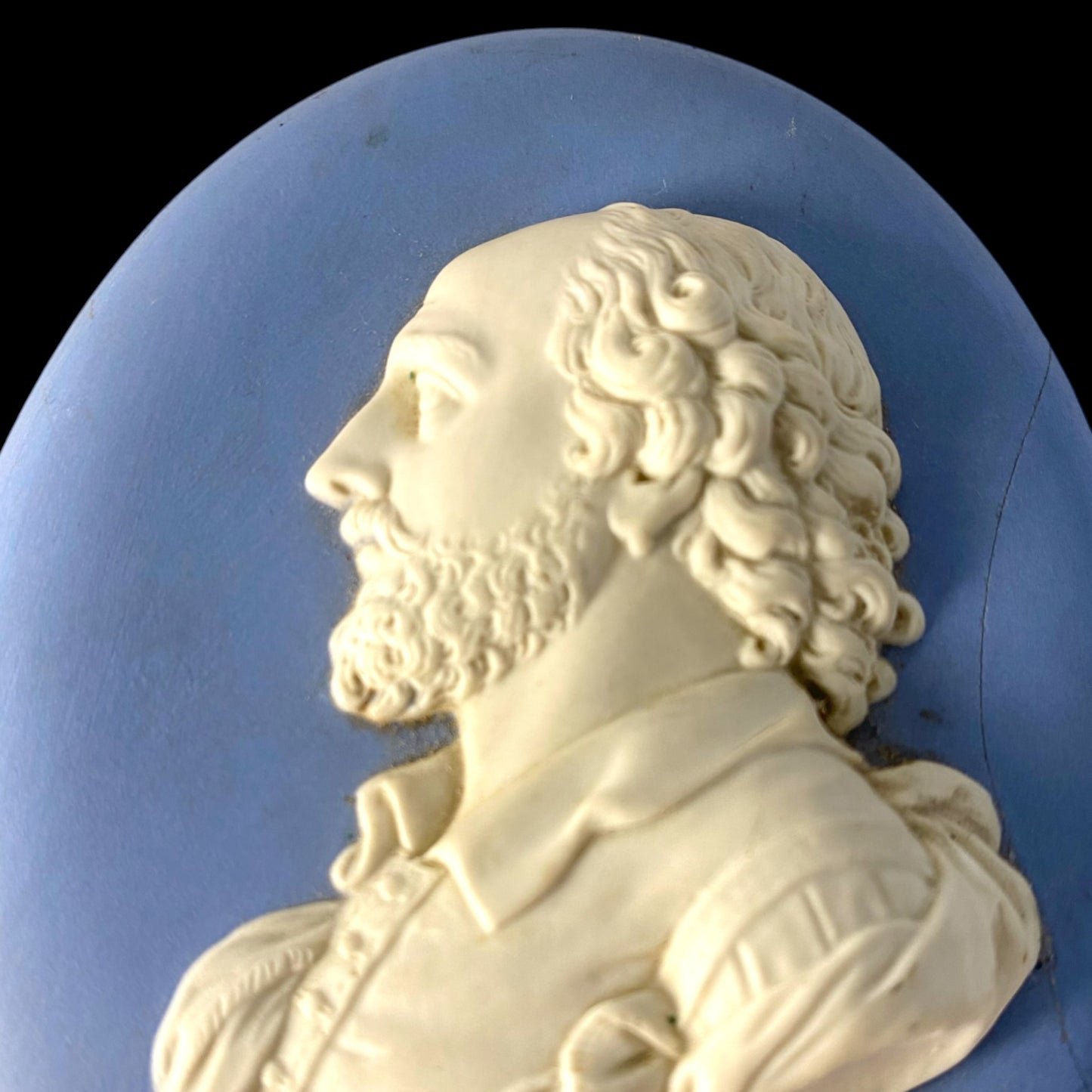 Vintage Wedgwood Shakespeare Silhouette Plaque