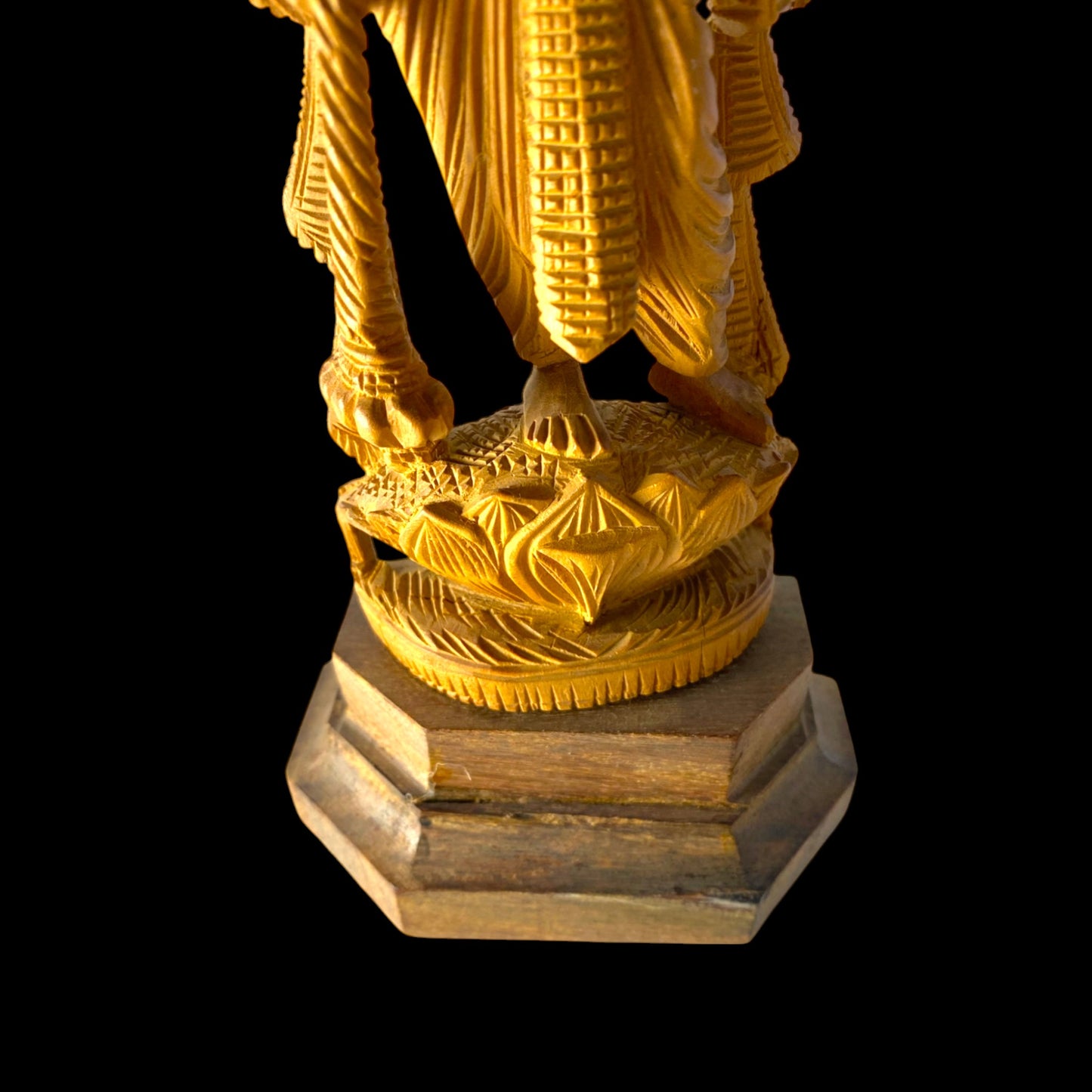 Antique Hand-Carved Hindu Lord Ram Statue