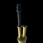 Early 20th Century Brass Opium Pipe with Oriental Motifs