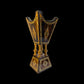 Damascus-Style Arabic Incense Burner - Wood & Metal