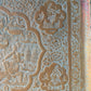 Qajar Rectangular Copper Tray - Busts & Travel Scene