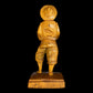German Folk Art Whittled Man in Hat