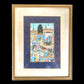 Framed Mughal Miniature Painting - Court Scene