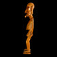 Vintage Moai Kavakava Hand-Carved Wooden Statue
