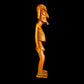 Vintage Moai Kavakava Hand-Carved Wooden Statue