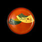 1960s Japanese Lacquer Plate - Fan Motif
