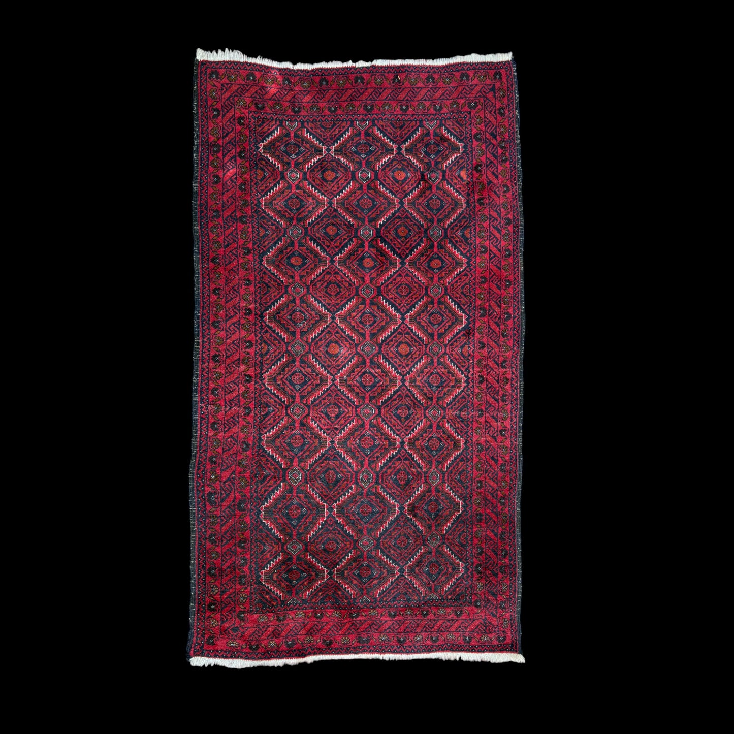 A Fine Baluch Tribal Rug, Eastern Persia (Iran/Afghanistan border region) Late 19th to Early 20th Century