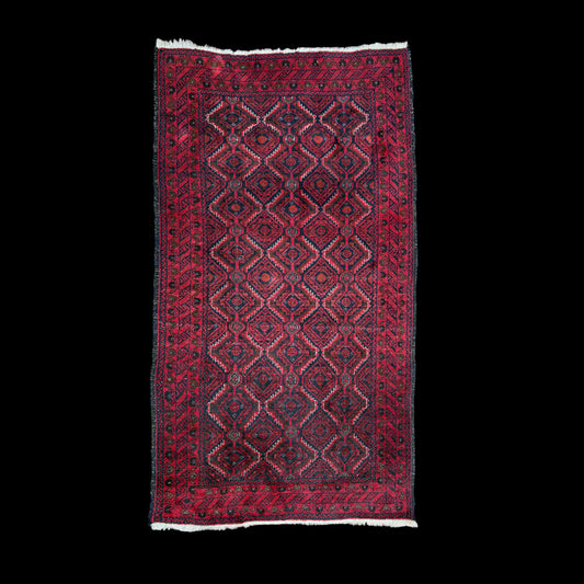A Fine Baluch Tribal Rug, Eastern Persia (Iran/Afghanistan border region) Late 19th to Early 20th Century
