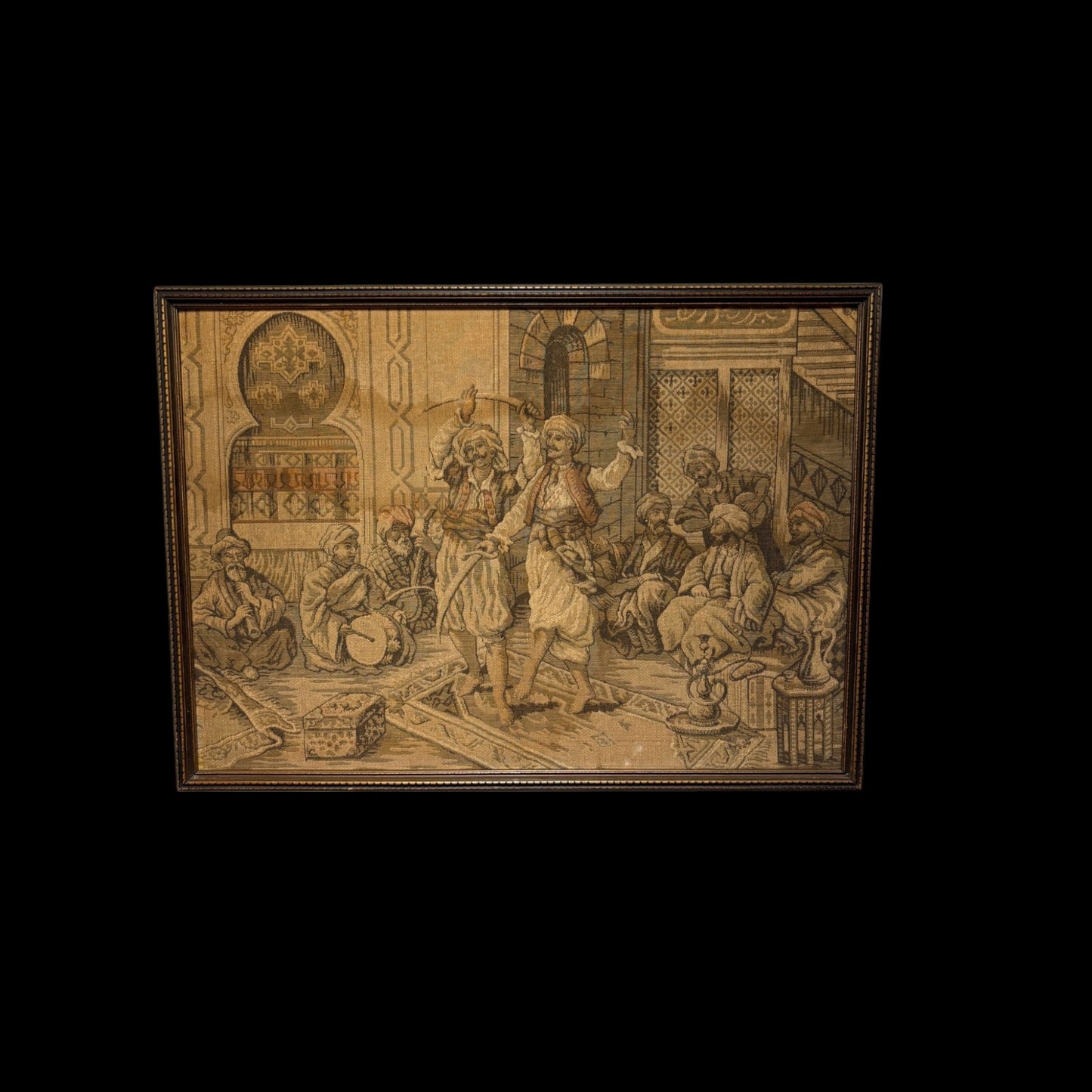 Pair of 19th Century Belgian Orientalist Tapestries