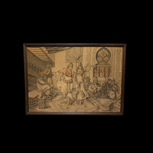 Pair of 19th Century Belgian Orientalist Tapestries