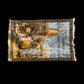 Midcentury French Market Scene Tapestry