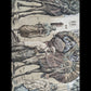 Midcentury Belgian Tapestry - Caravan Scene