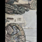 Midcentury Belgian Tapestry - Caravan Scene